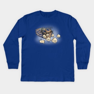 Pop corn Kids Long Sleeve T-Shirt